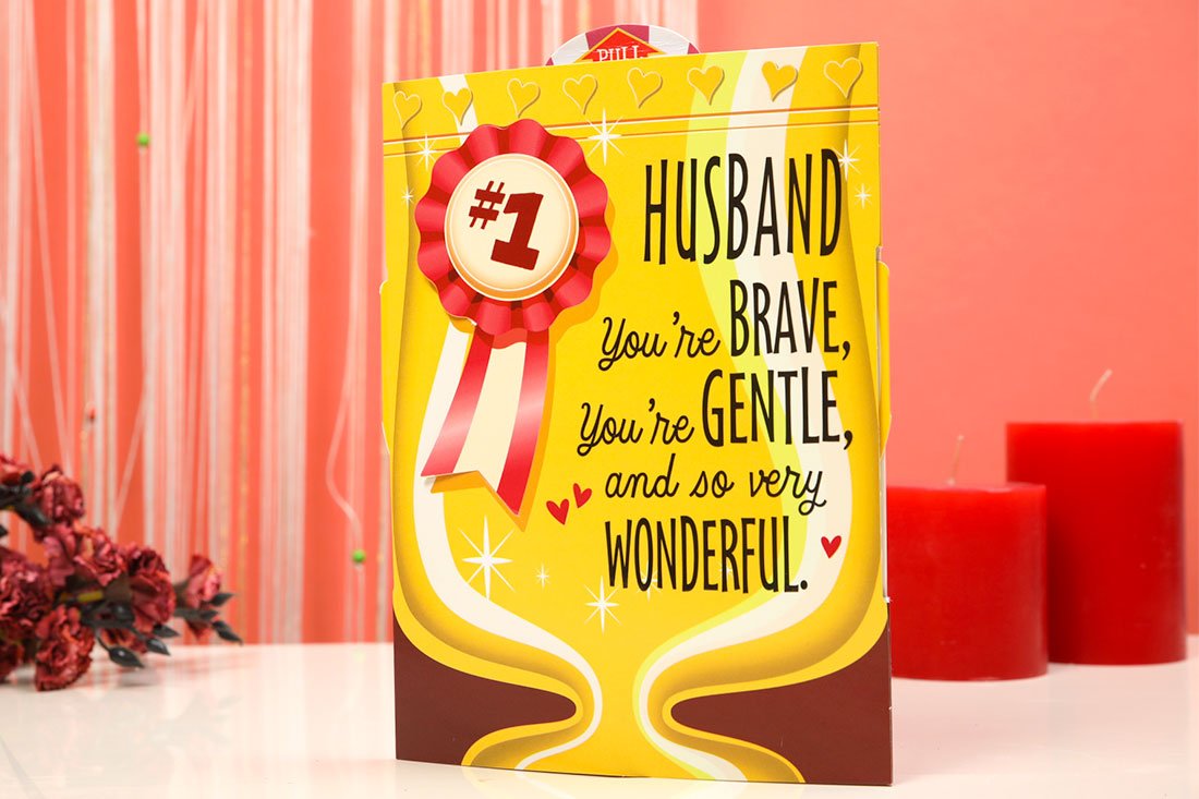 Buy Brave Husband Greeting Card Online