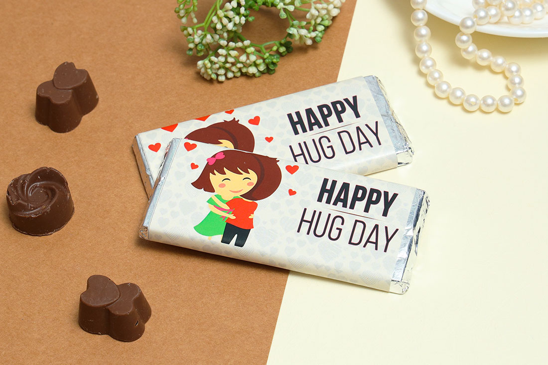 Happy Hug Day Chocolate Combo