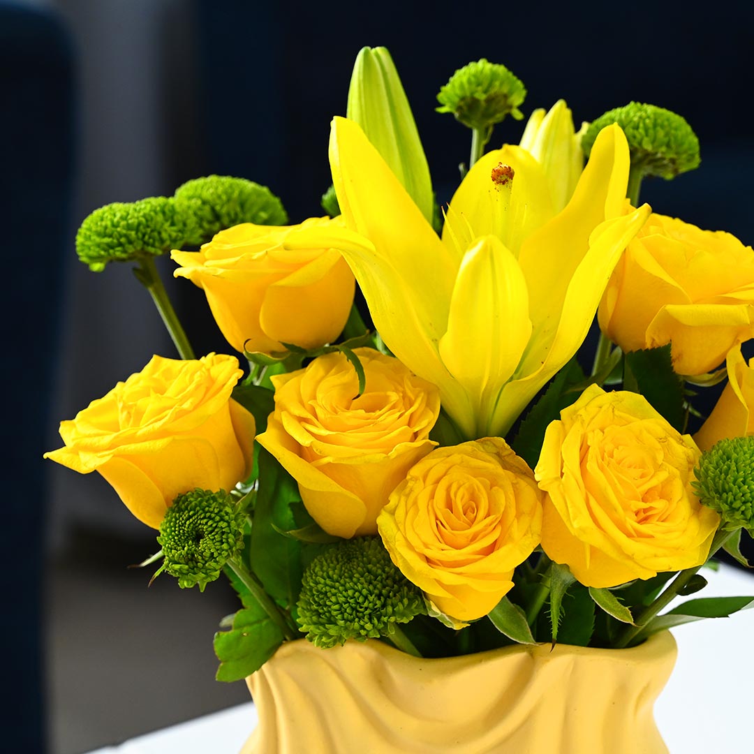 Beautiful Yellow Delight Bouquet