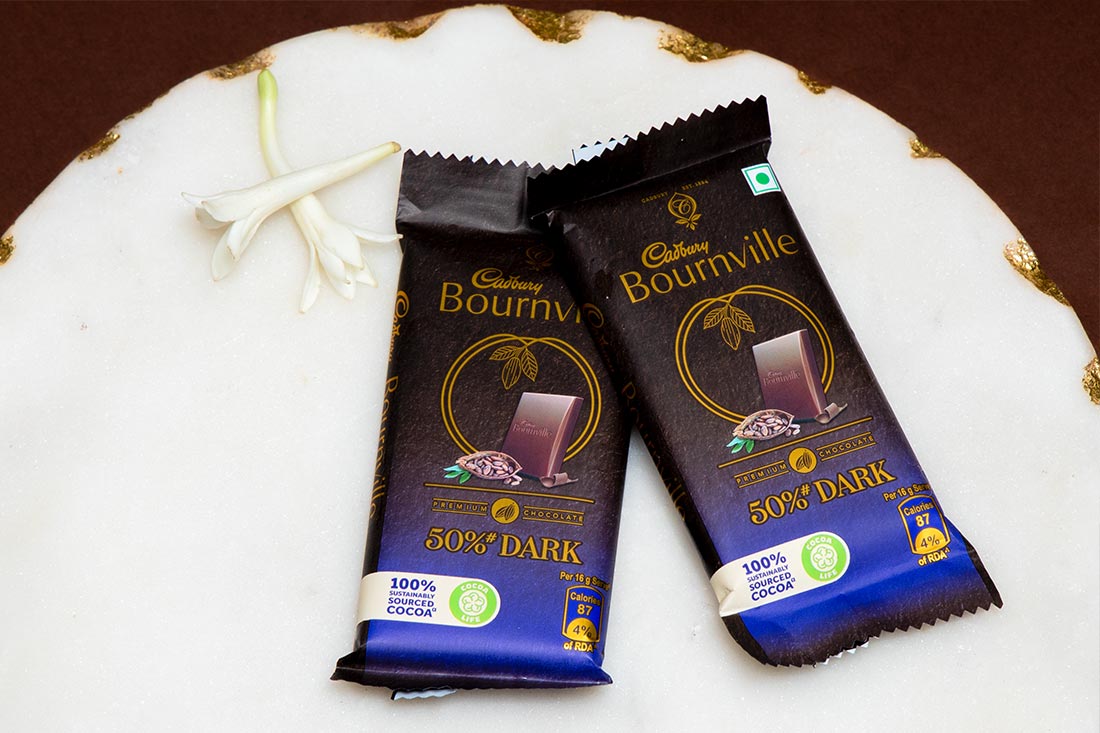 Dark Chocolate Combo And Om Rakhi Set