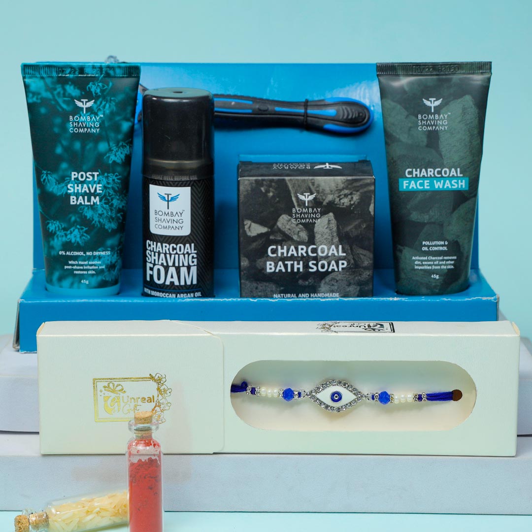 Evil Eye with Men's Grooming Kit