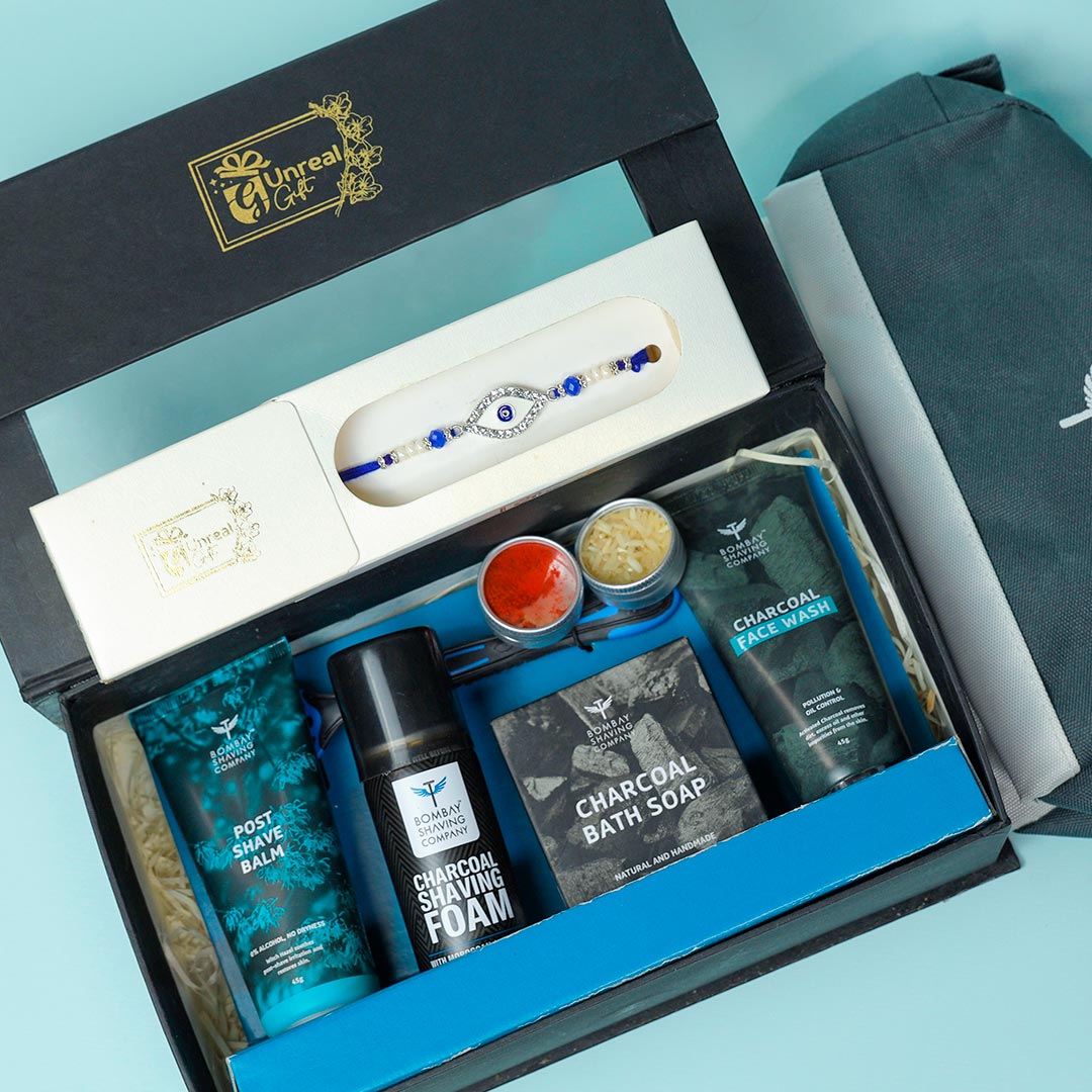 Evil Eye with Men's Grooming Kit