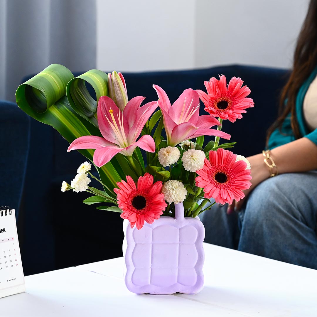 Fragrant Gerbera-Lily Sundae