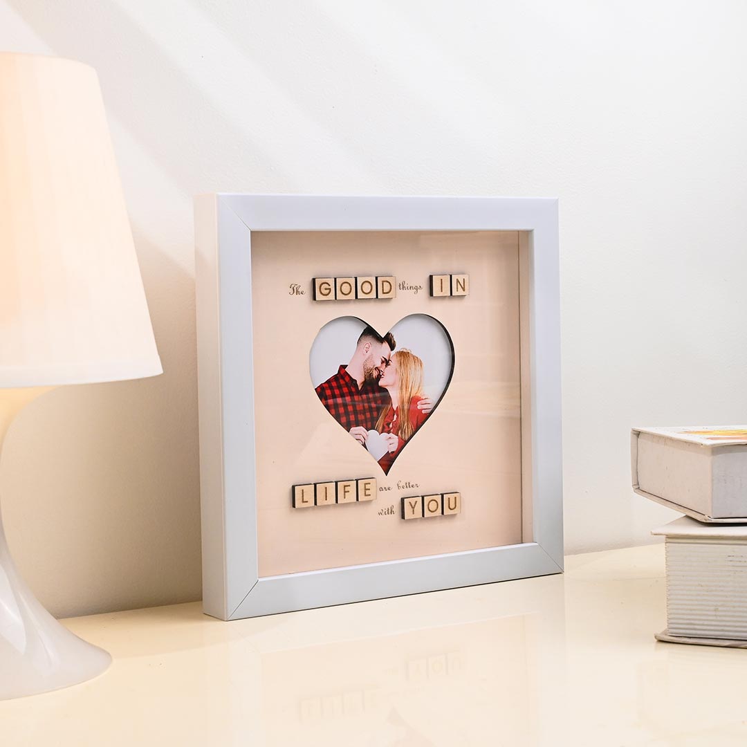 Good Life With You Photo Frame