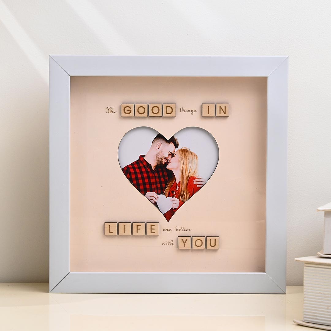 Good Life With You Photo Frame