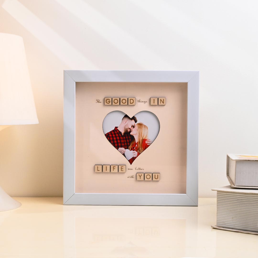 Good Life With You Photo Frame