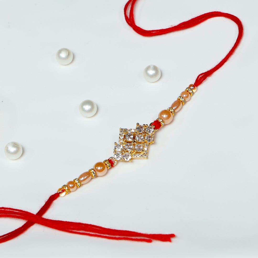 Gorgeous Meenakari Rakhi