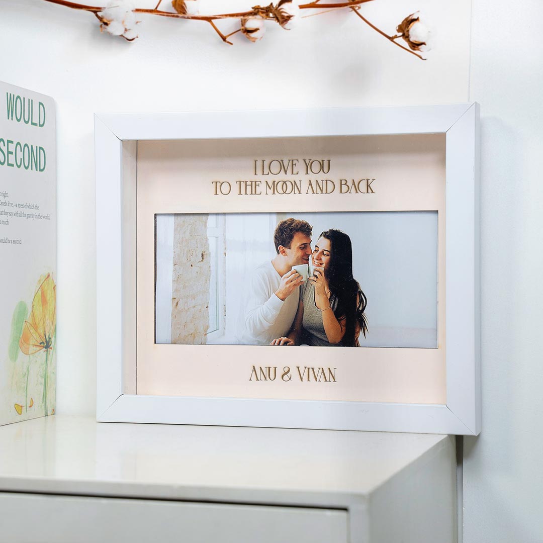 I Love You to the Moon & Back Photo Frame