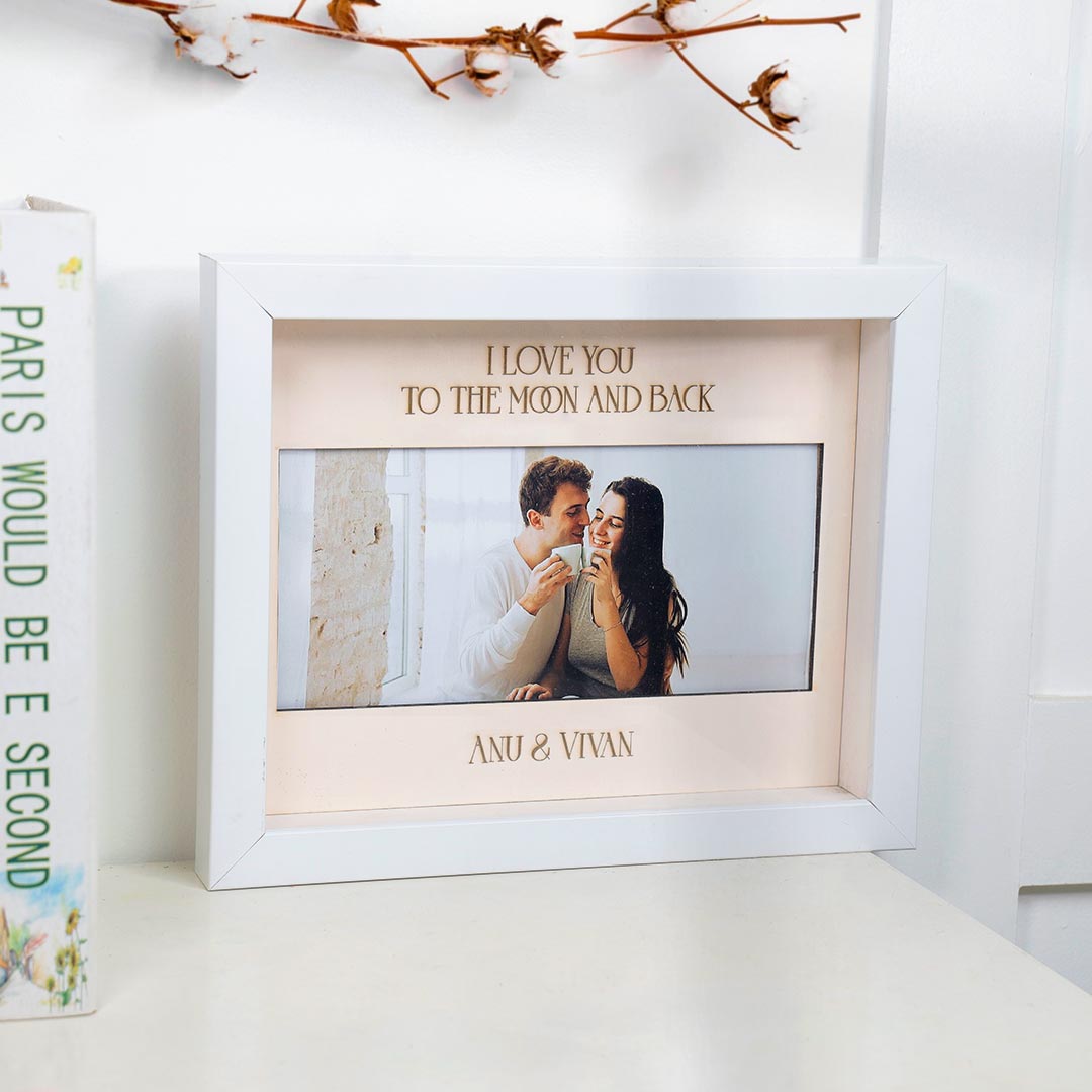 I Love You to the Moon & Back Photo Frame