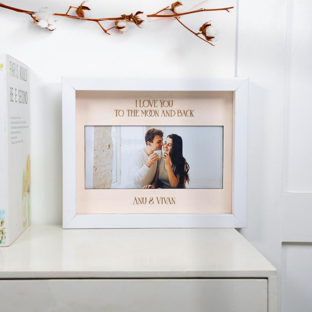 Buy I Love You to the Moon & Back Photo Frame Online