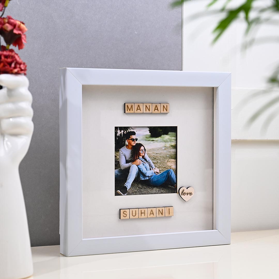 Lovely Couple Photo Frame