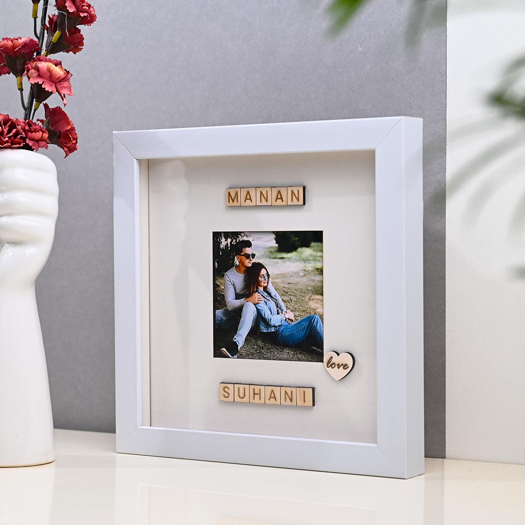 Lovely Couple Photo Frame