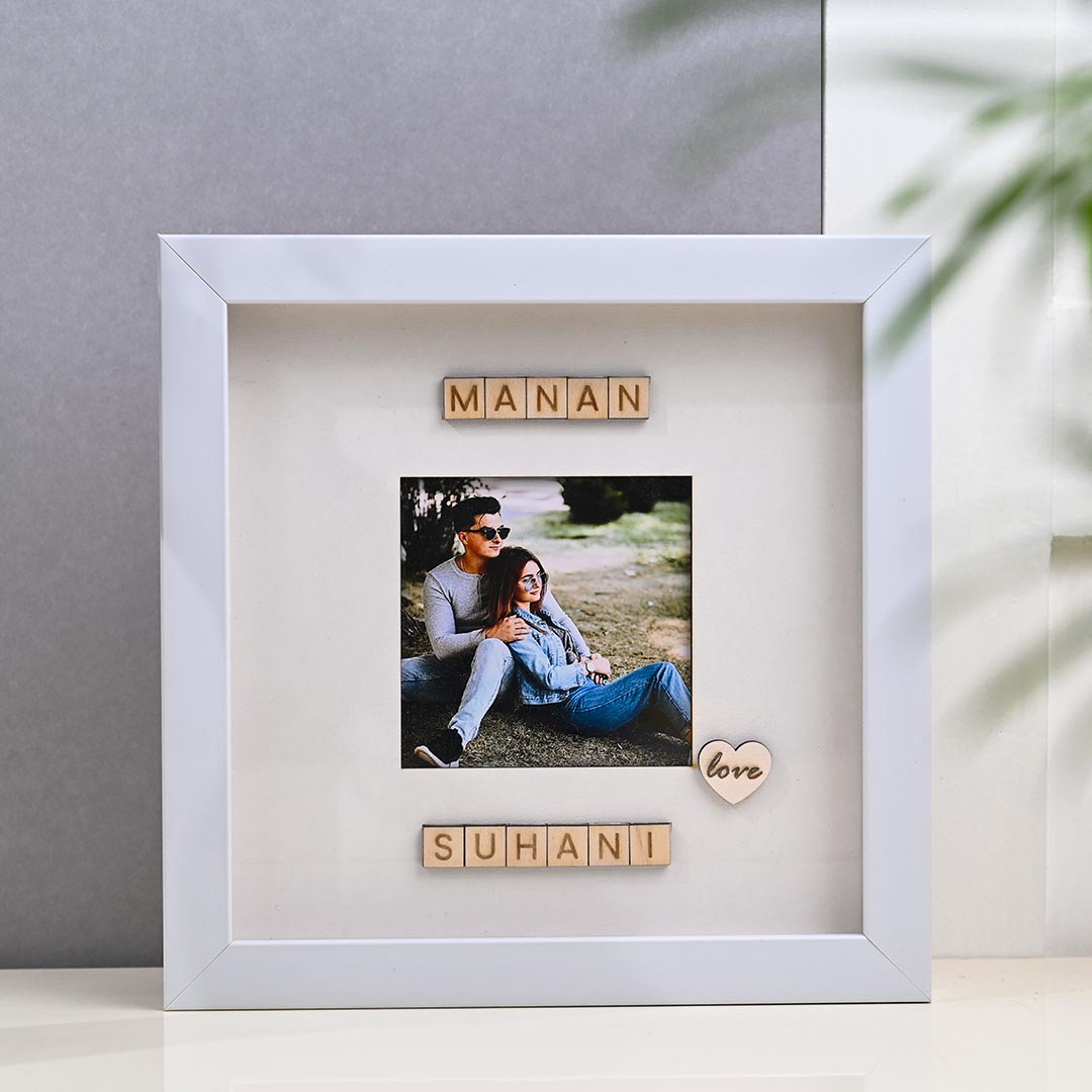 Lovely Couple Photo Frame