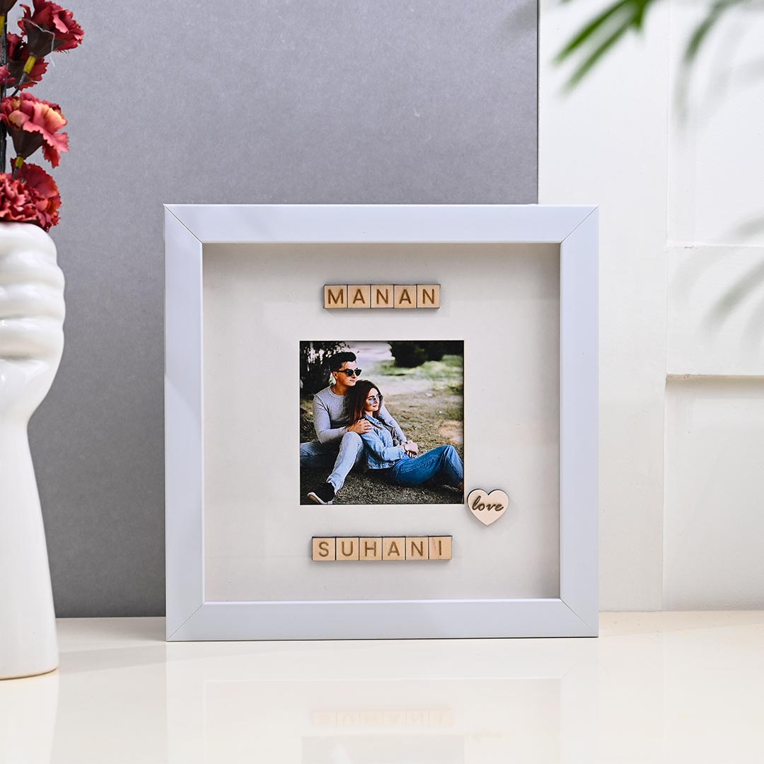 Lovely Couple Photo Frame