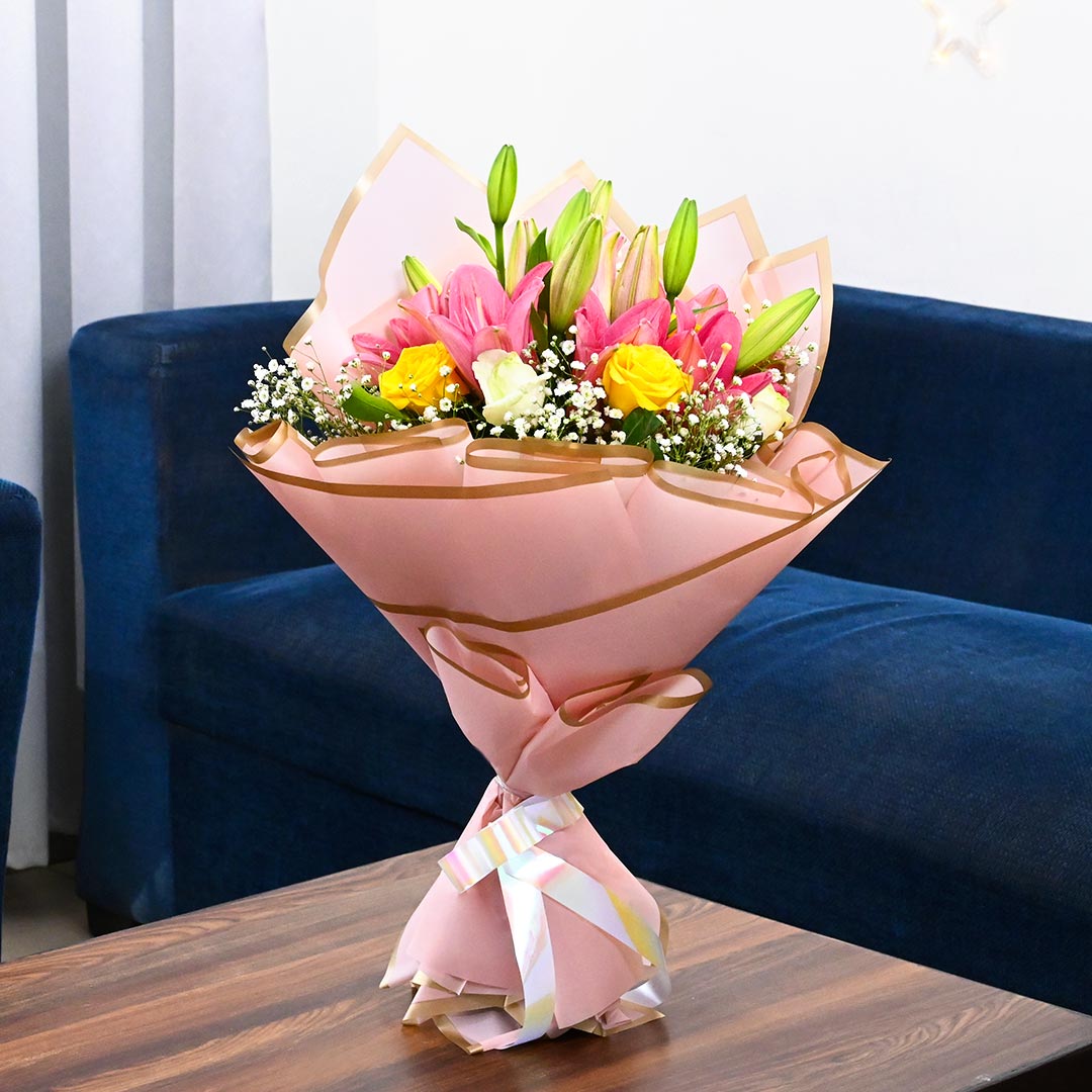 Buy Mix Flower Bouquet Online