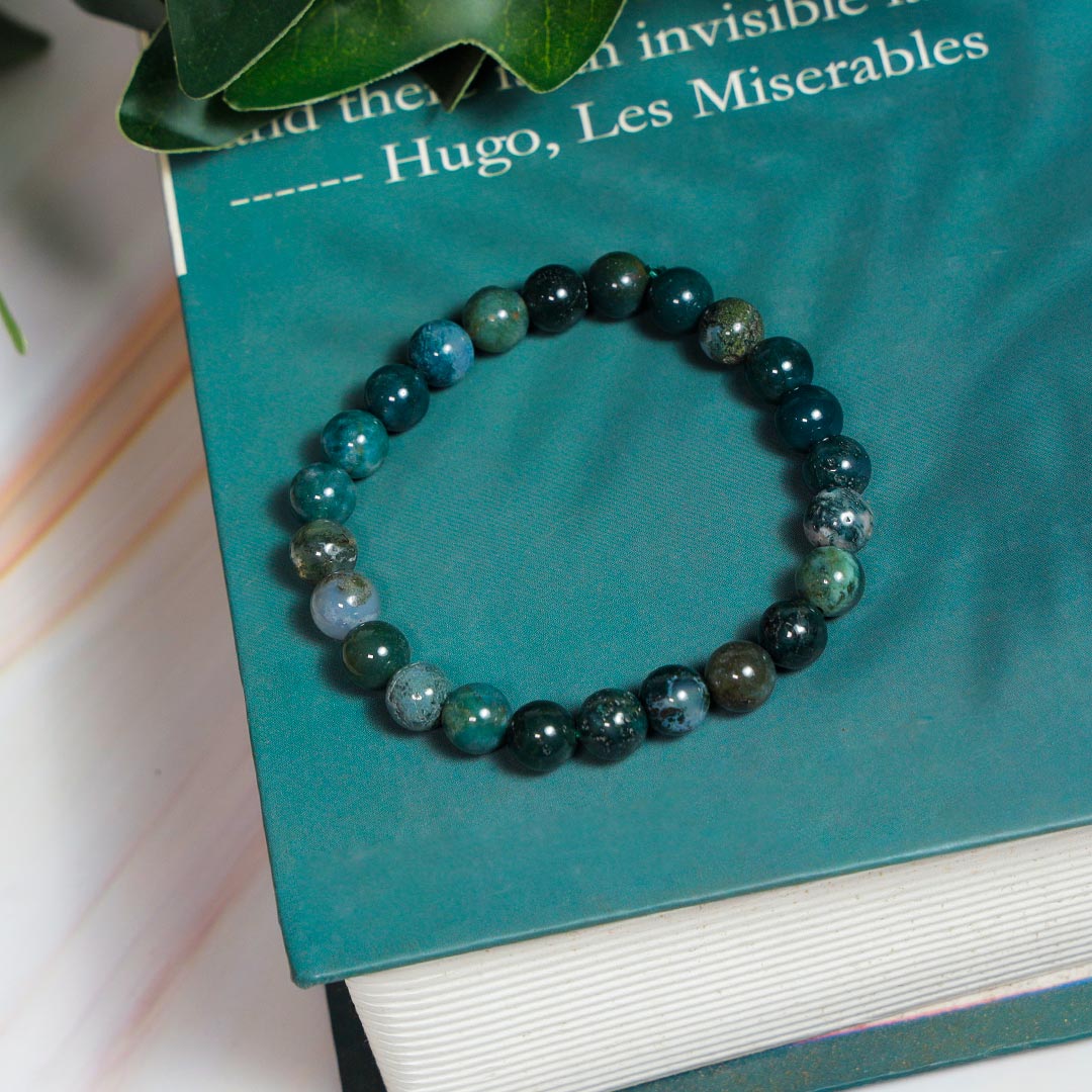 Moos Agate Bracelet