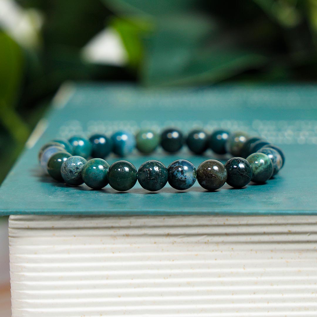 Buy Moos Agate Bracelet Online