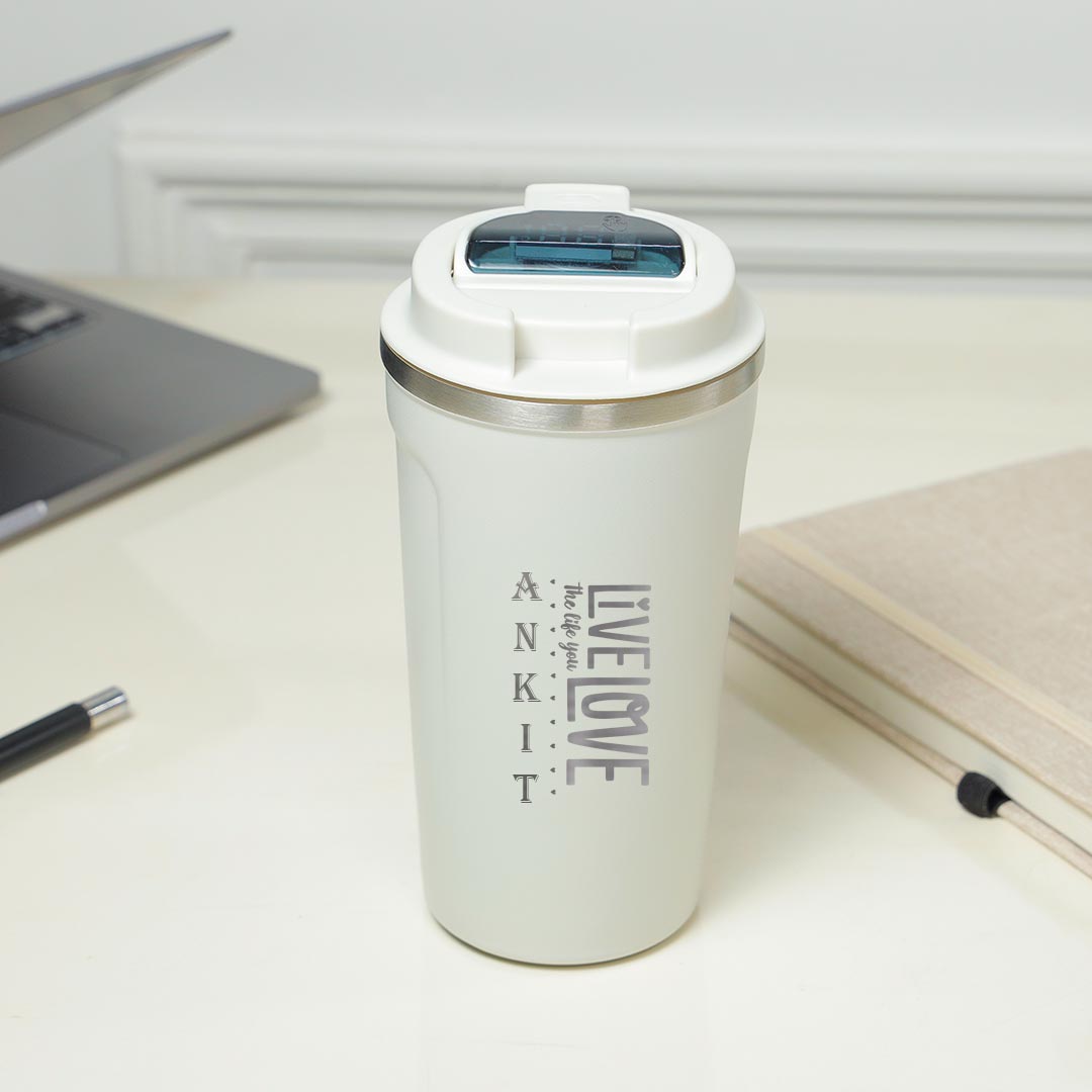 Personalized Live Love Insulated Tumbler