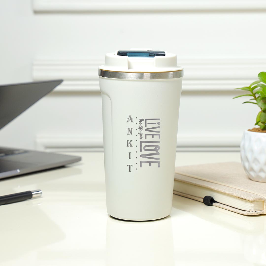 Personalized Live Love Insulated Tumbler