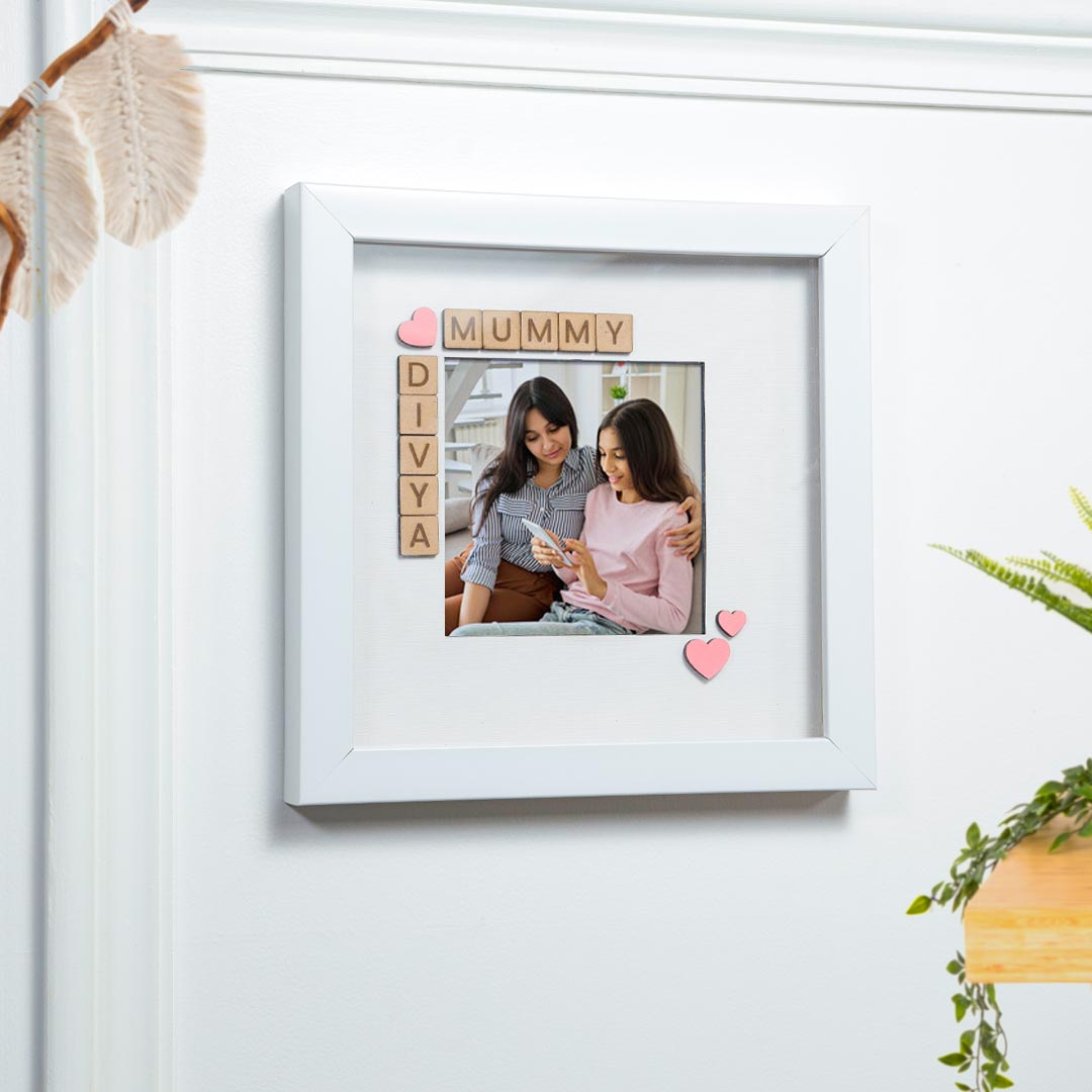 Personalized Photo Frame for Mummy