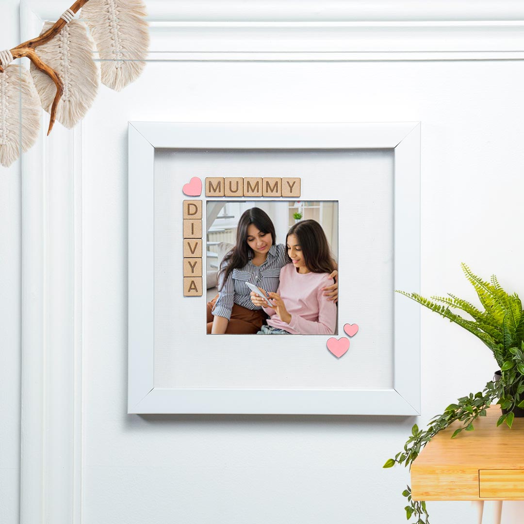 Personalized Photo Frame for Mummy