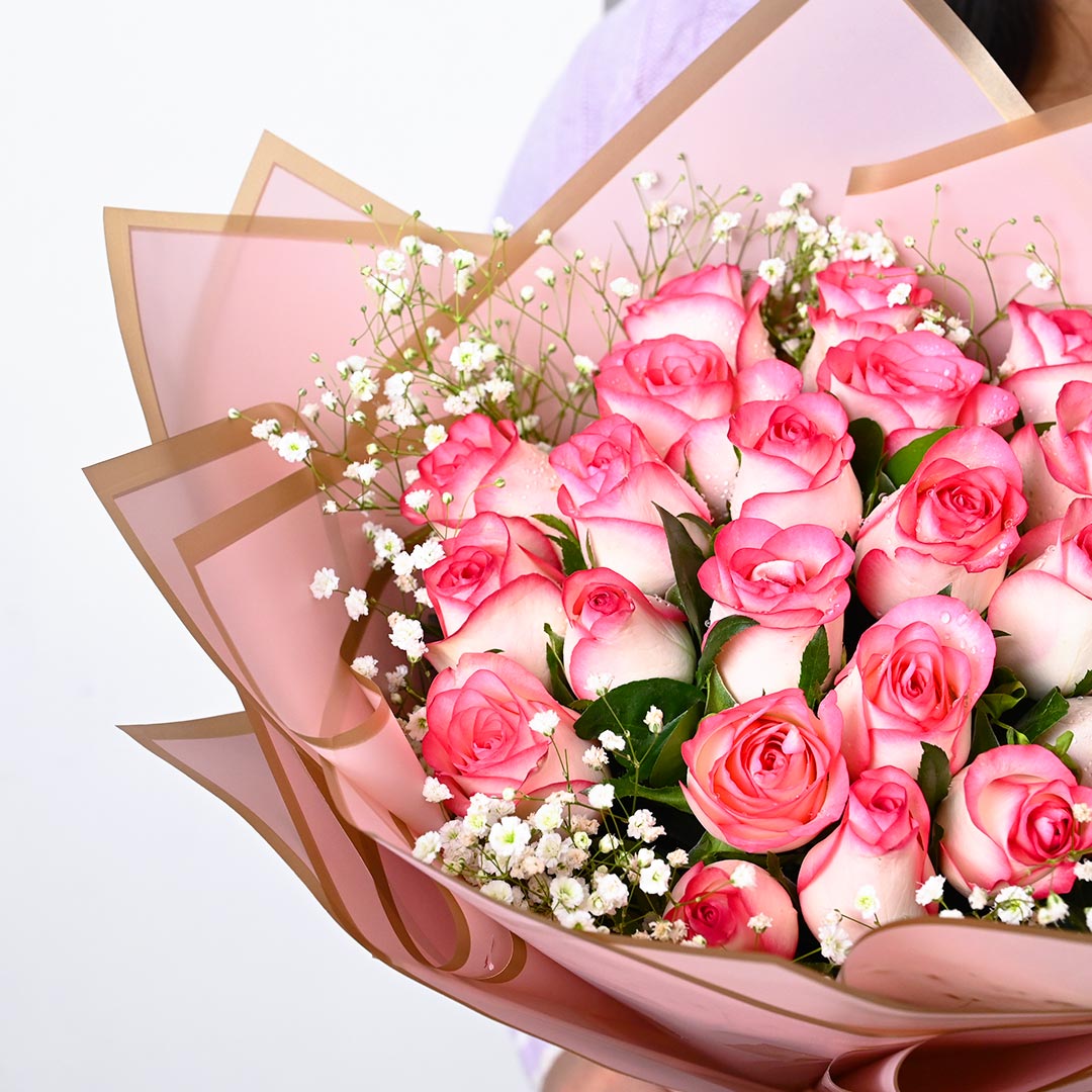 Pink Rose Luxury Bouquet