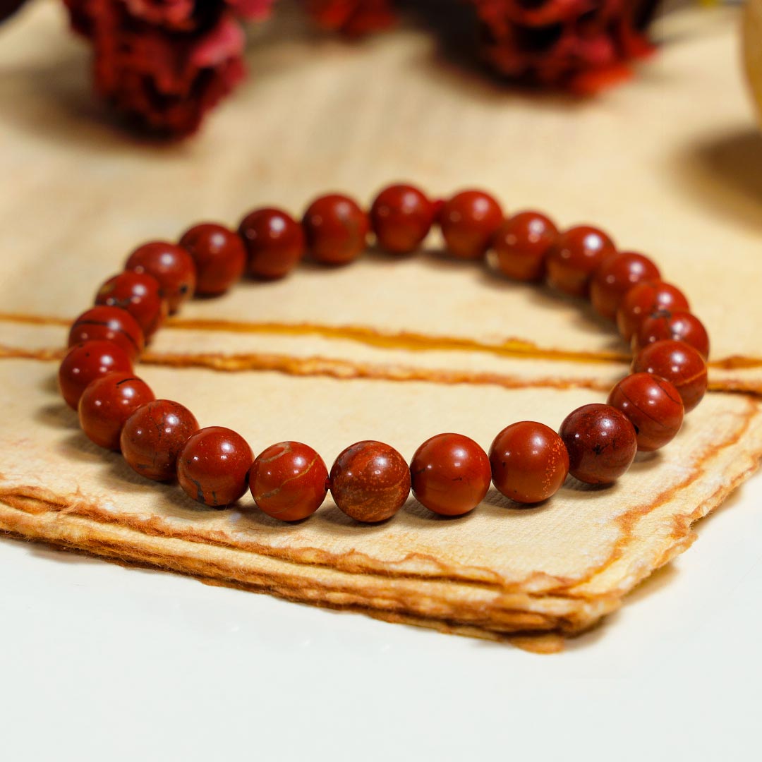 Red Jasper Bracelet Send Now