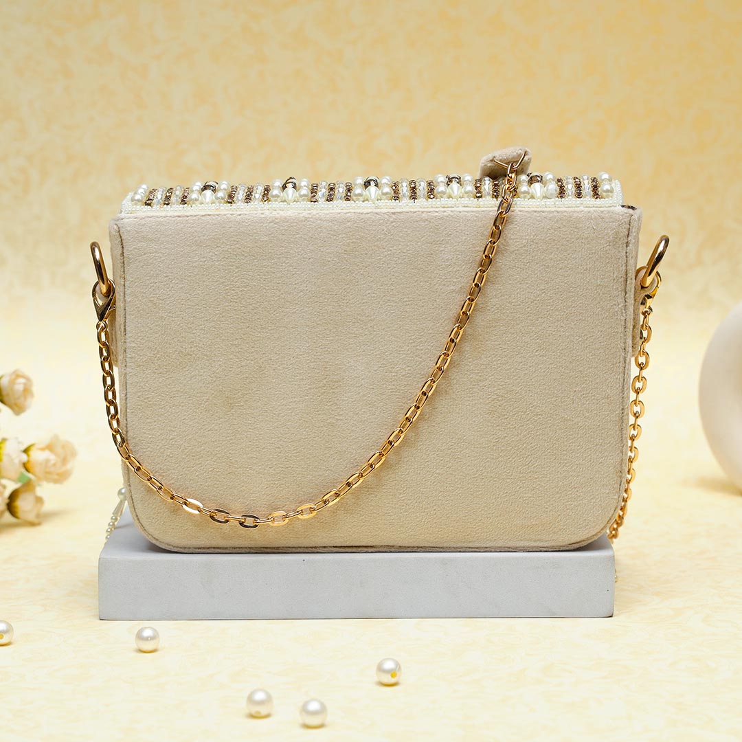 Shimmering Crossbody Glam Purse