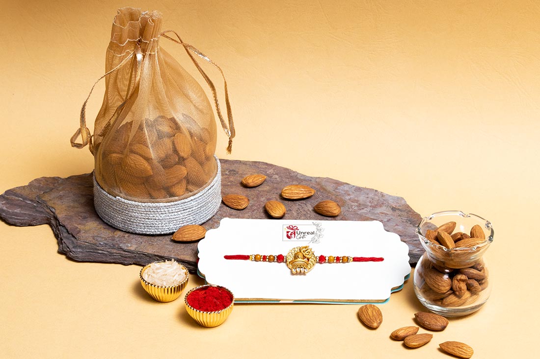 Shivling Rakhi With DryFruit