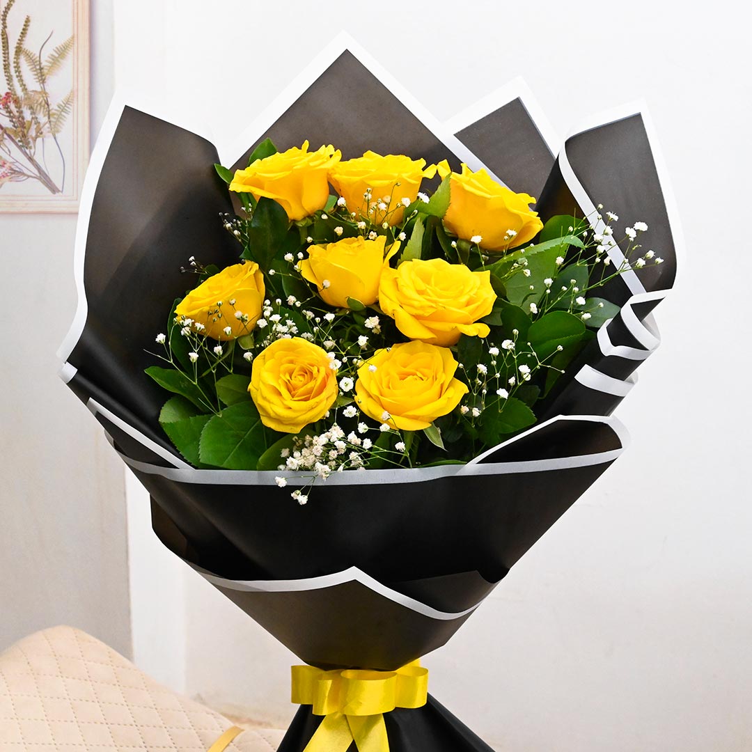 Yellow Charm Bouquet