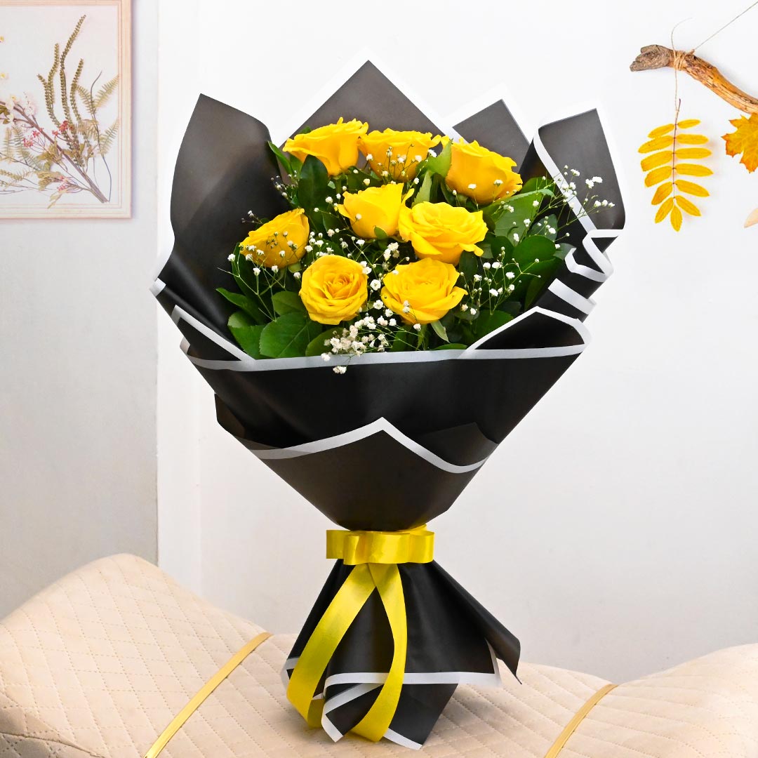 Yellow Charm Bouquet